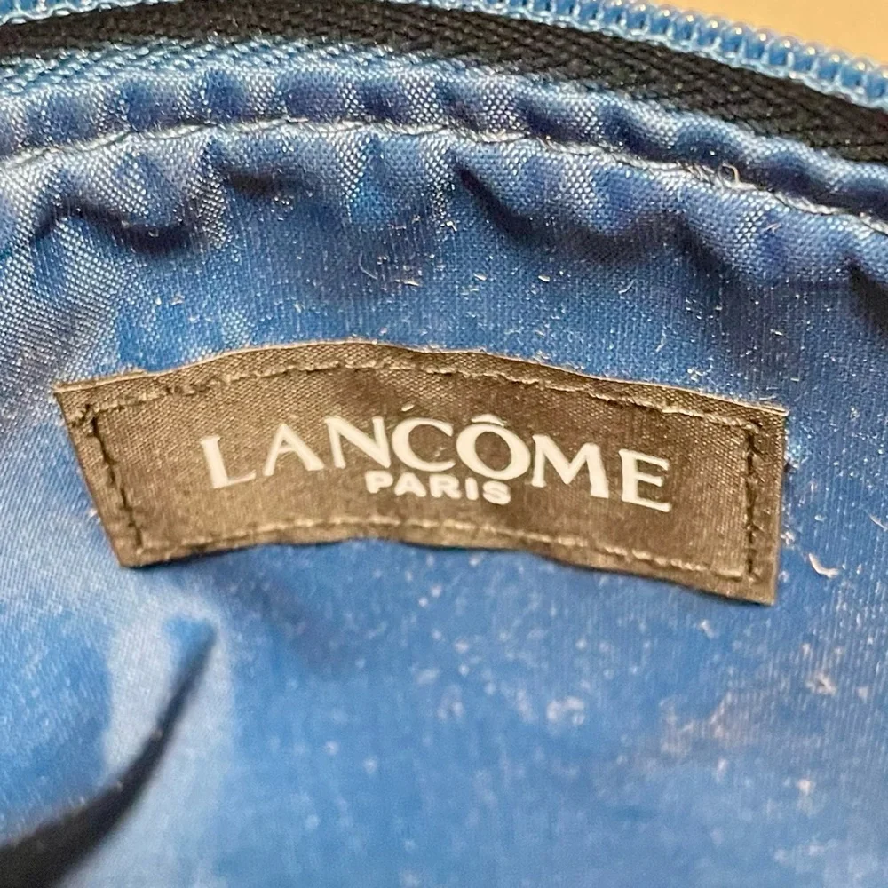Lancome Elegant Blue Cosmetic Bag